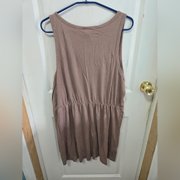 H&M brown basics dress size XL - Picture 2 of 5